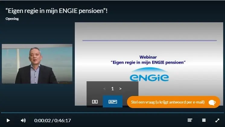 Engie webinar screenshot