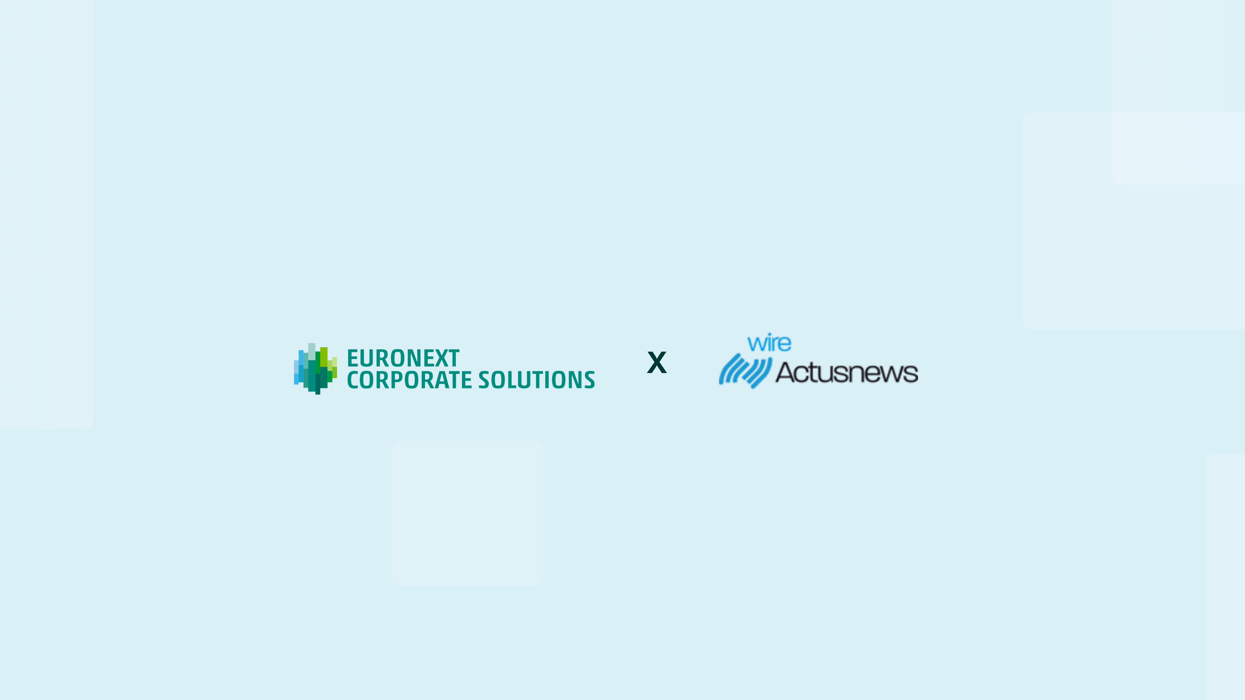 Euronext Corporate Solutions Partners with Actusnews in France