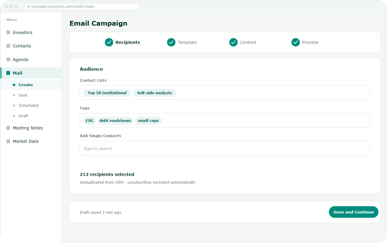 IR.Manager - IR Mail 1