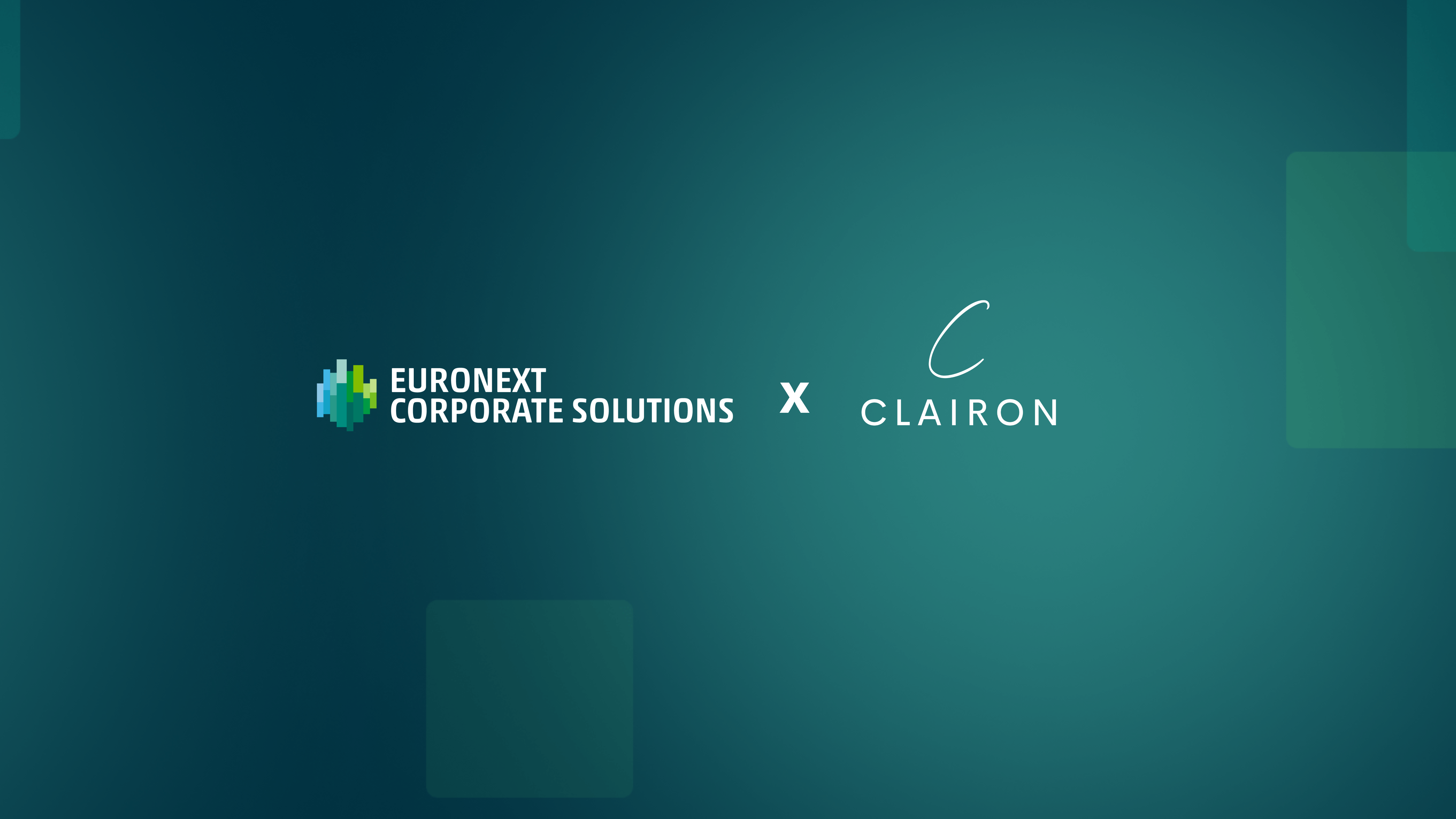 Euronext Corporate Solutions Partners with Clairon in the Nordics