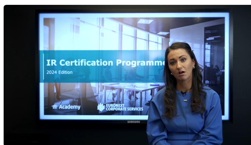 academy - IR certification picture